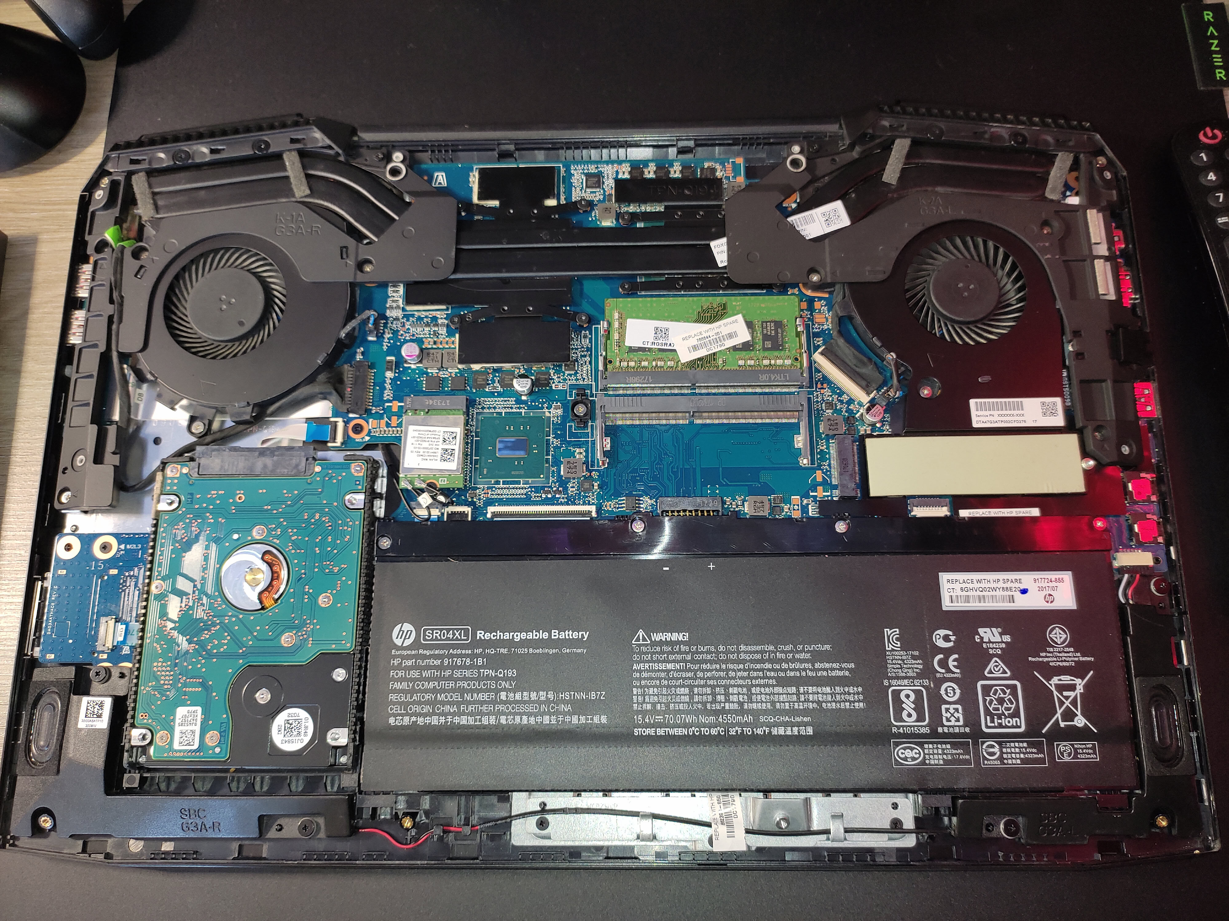 Mantenimiento de laptops
